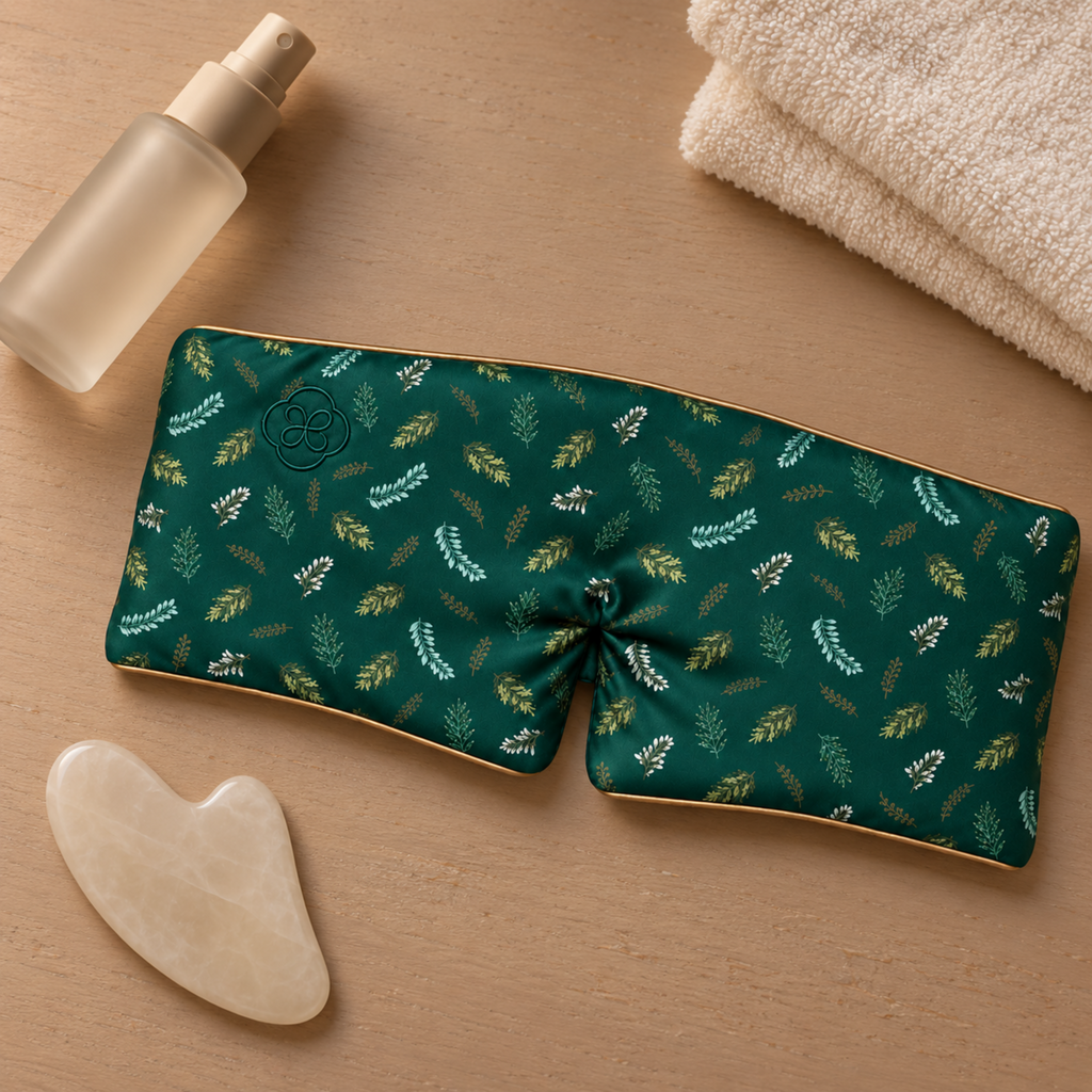 Vorbestellung:<br>Cocoon Schlafmaske<br>Smaragdfarn