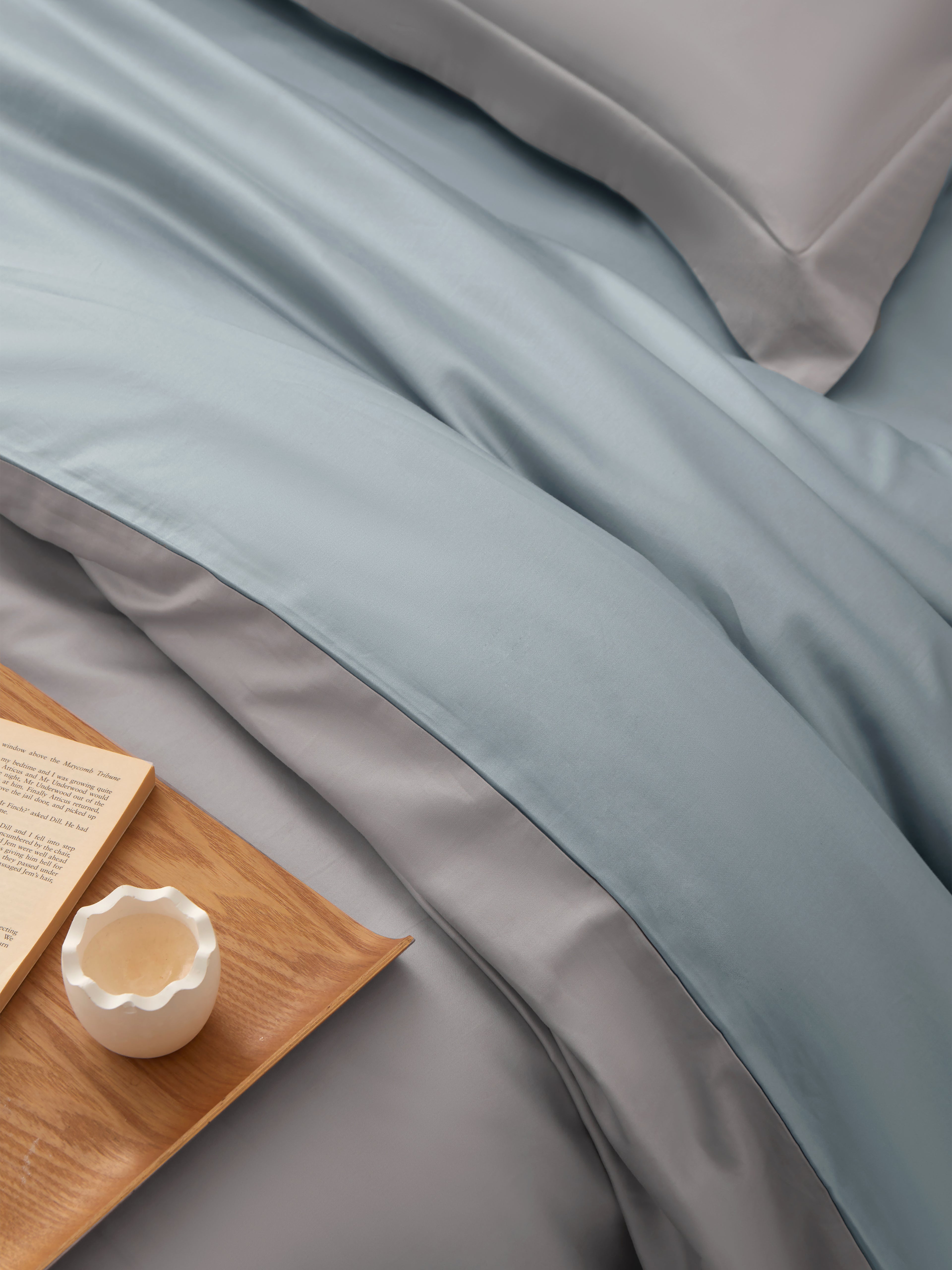 Signature Cotton Set Misty Lake